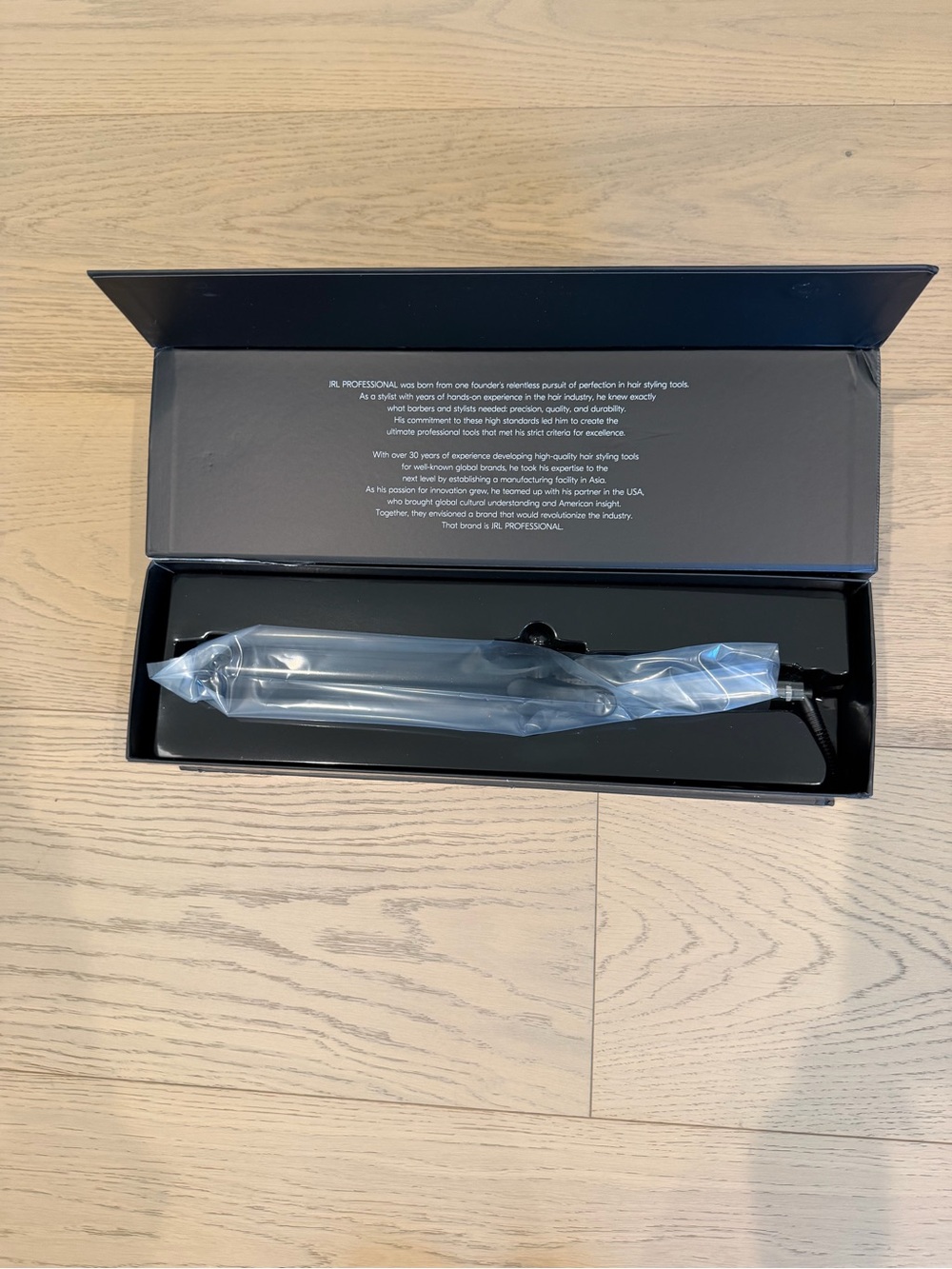 New In Box: JRL Nocturnal Wave Pro Curling Iron